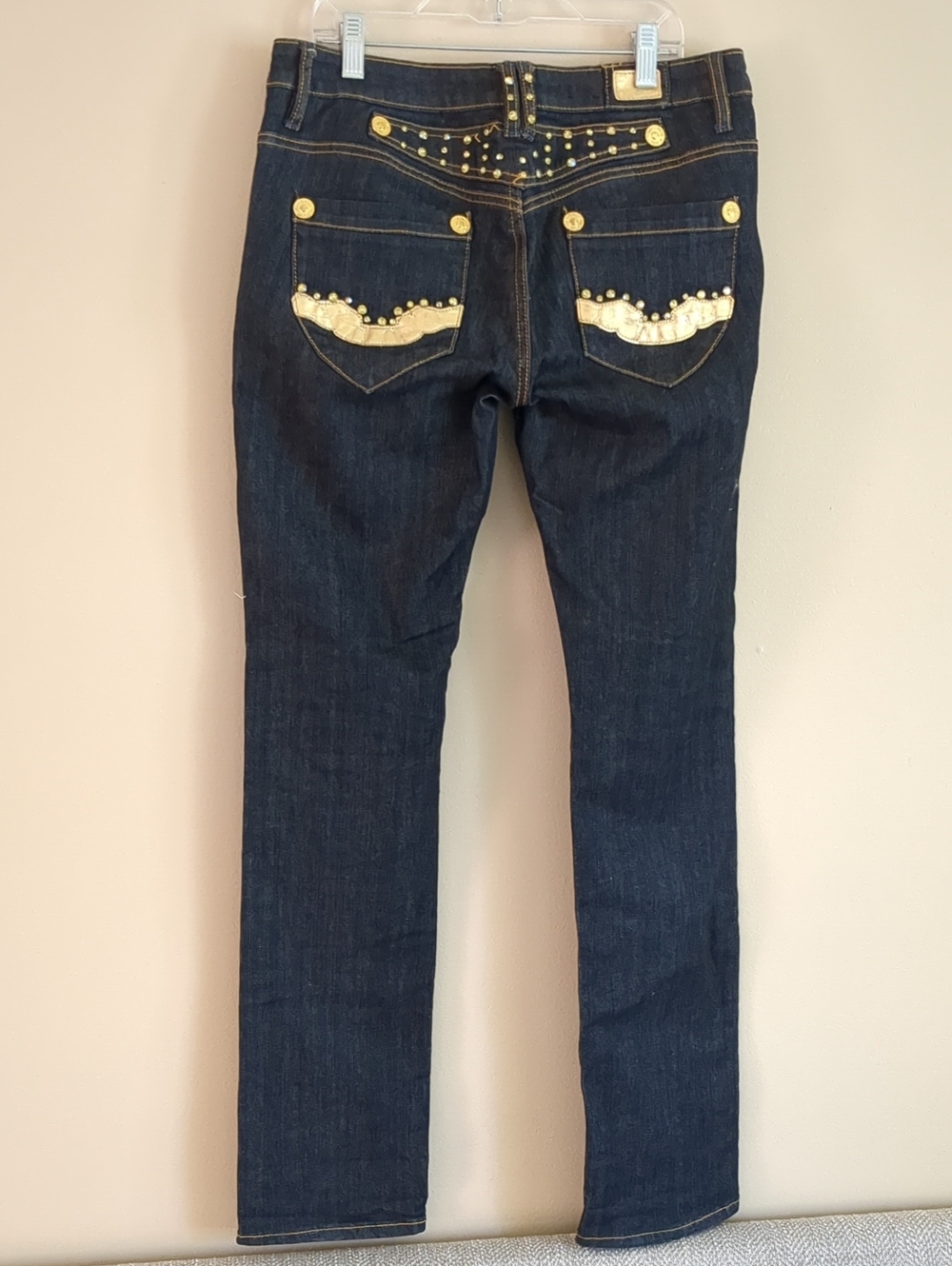 29 Pepe Jeans London Bling Denim Gold Embellishments